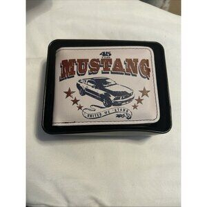 Ford Mustang Wallet Together We Stang 45 Years Mustang Bi-Fold By Buckle Down